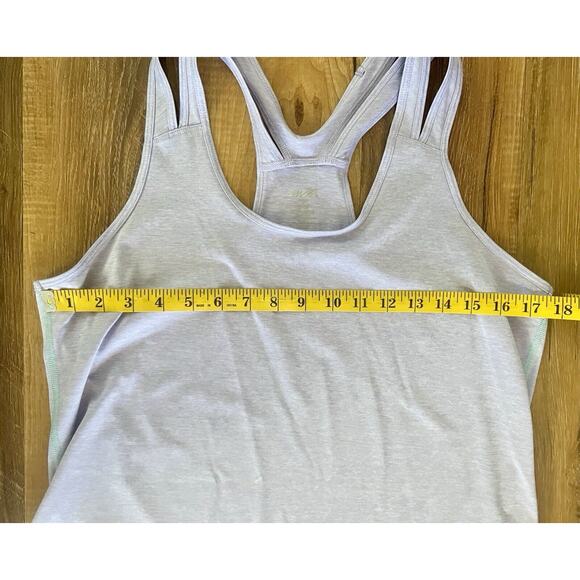 Lot 2 Avia Size L‎ Capri Black Leggings + Light Purple Activewear Razorback Top - Picture 10 of 15